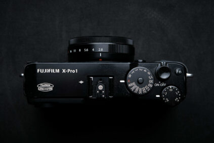 Fuji pancake lens on the X-Pro1